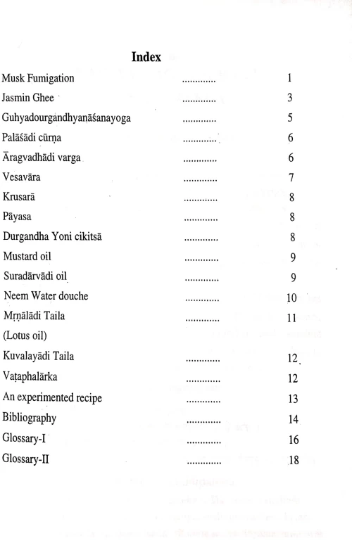 Vaginal Deodourants in Ayurveda